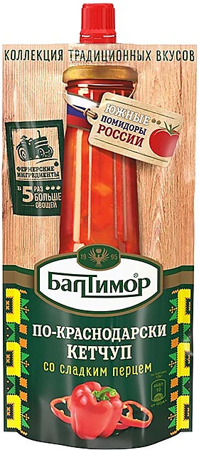 Кетчуп со сладким перцем «По-краснодарски» | KDV group