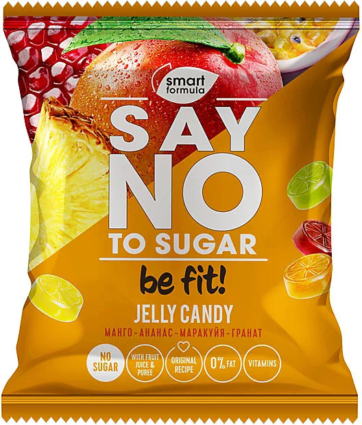 Мармелад жевательный «Say no to sugar» | Smart Formula