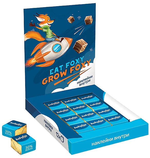 Шоколад детский молочный и белый «BabyFox» | BabyFox