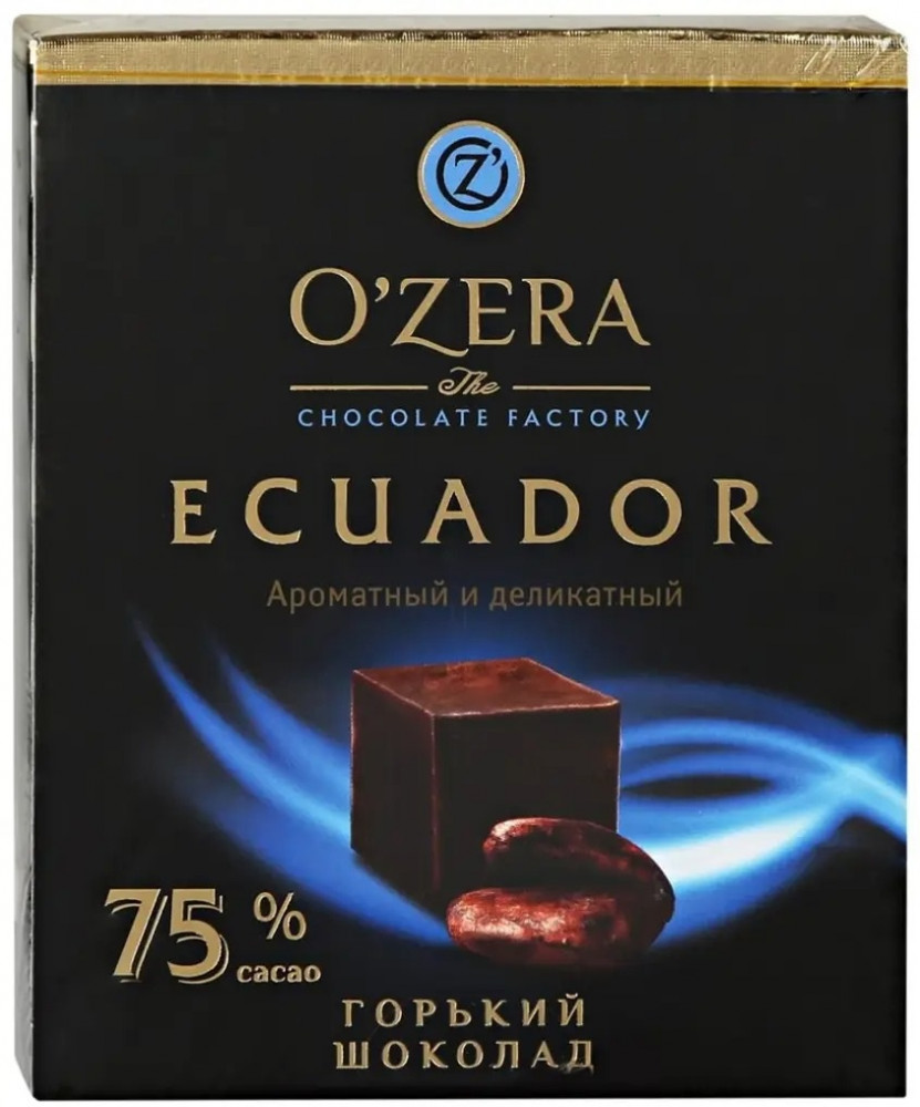 Шоколад горький Ecuador «OZera» | O'Zera