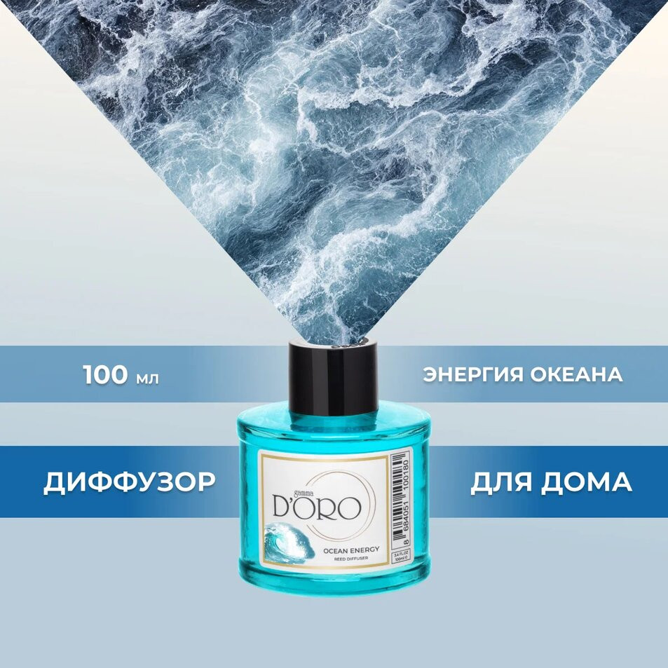 Аромадиффузор ароматический «Энергия океана» | Gamma D’oro