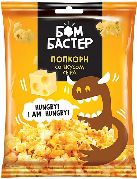 Попкорн со вкусом сыра | Бомбастер