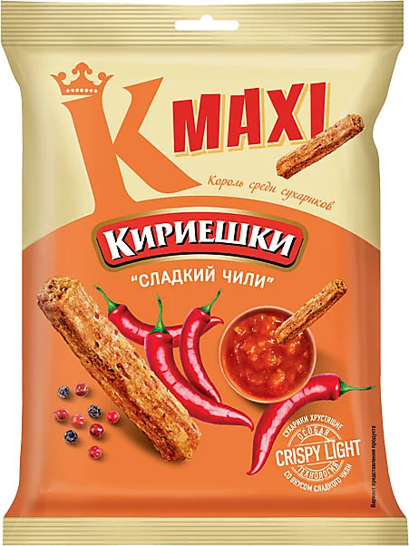 Сухарики со вкусом сладкого чили «Maxi» | KDV group