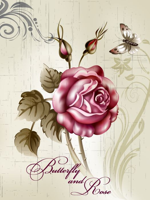 Картина-репродукция «Роза» | Феникс Презент