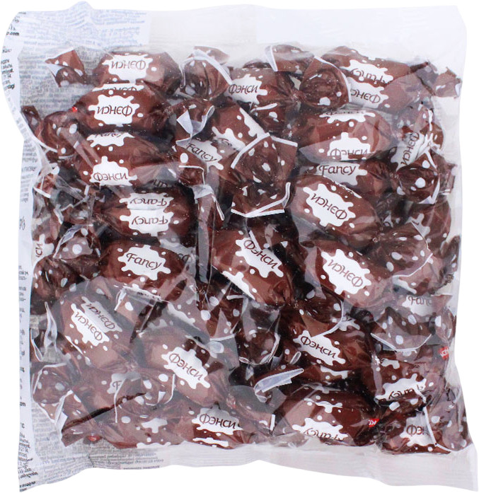 Конфеты желейные глазированные с начинкой из варёной сгущёнки «Фэнси» | KDV group
