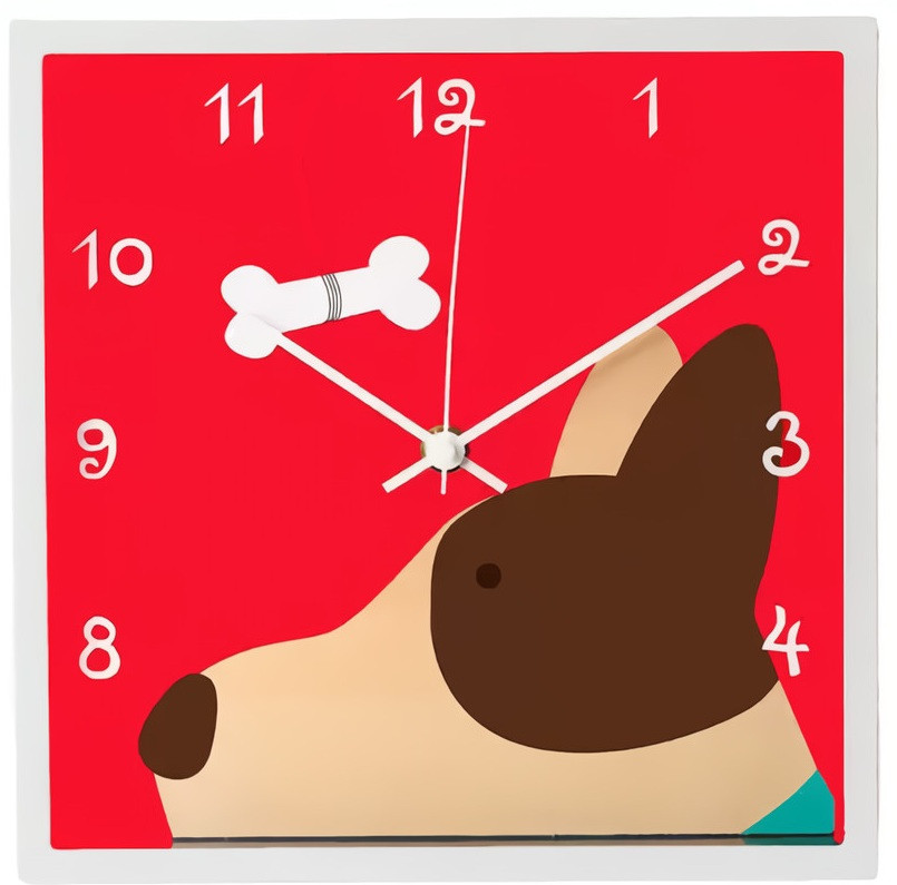 Часы настенные кварцевые «Собачка» | Феникс Презент