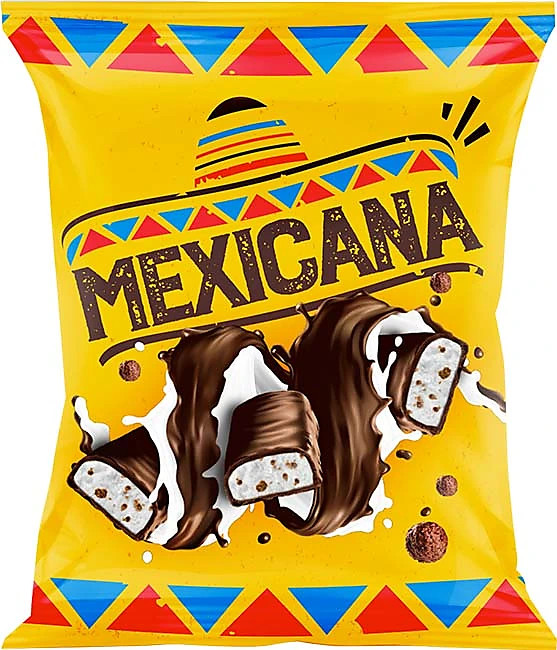 Конфеты со сливочным пралине и хрустящими шариками «Мексикана» | KDV group