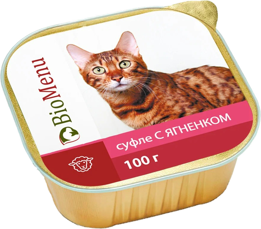 Корм для кошек суфле с ягненком | BioMenu