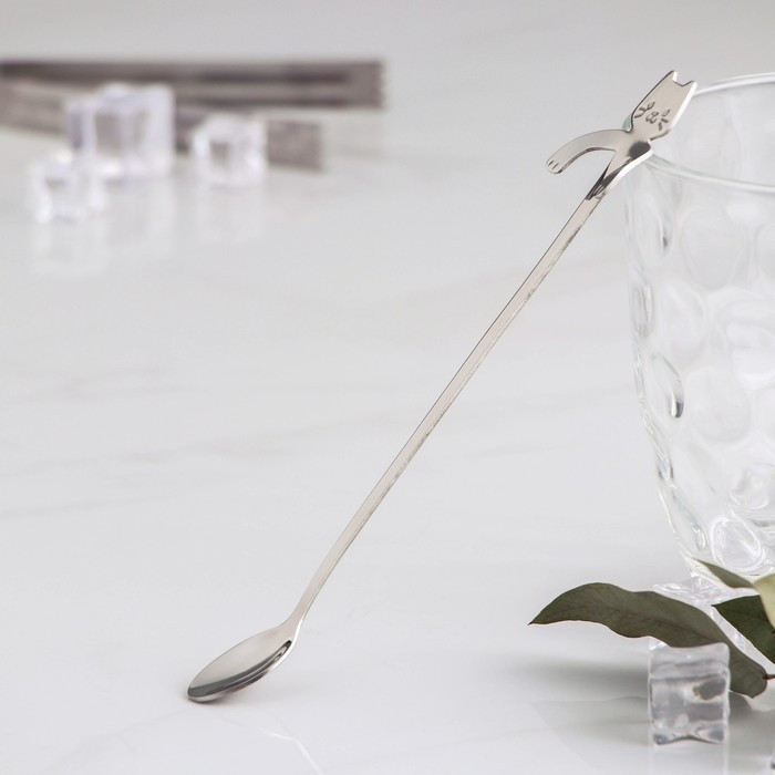 Ложка барная «Котик» | Magistro