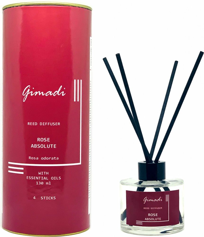 Диффузор ароматический на эфирных маслах «Роза абсолют» | Gimadi