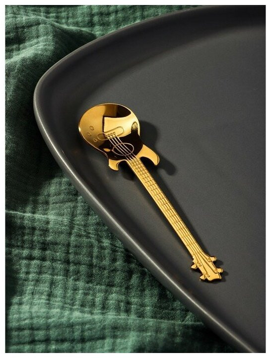 Ложка десертная «Гитара» | Melody | Magistro