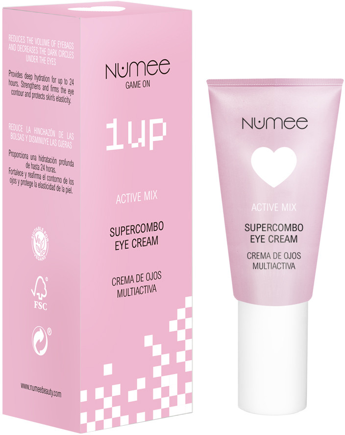 Крем для области вокруг глаз увлажняющий «1 Up» | Game On | Numee