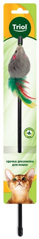 Игрушка-дразнилка для кошек «Мышка мини» | Triol