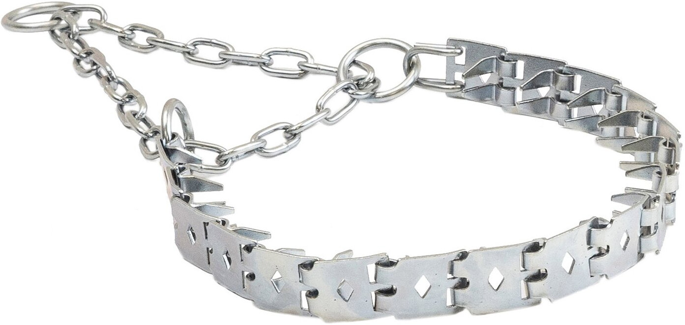 Ошейник для собак строгий пластинчатый | Ред Пластик