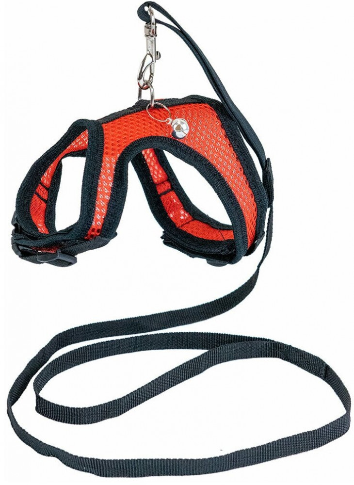 Шлейка для собак | Дарэлл-аэро | Ред Пластик