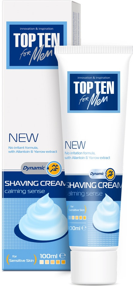 Крем для бритья «Dynamic» | Dynamic | Top Ten for men