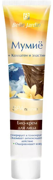Крем для лица «Мумиё, коллаген и эластин» | Spa naturelle Bio | Belle Jardin