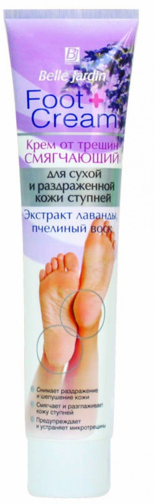Крем для ступней смягчающий с экстрактом лаванды и пчелиным воском | Foot Cream | Belle Jardin