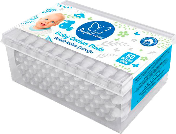 Палочки ватные с ограничителем детские | Papilion