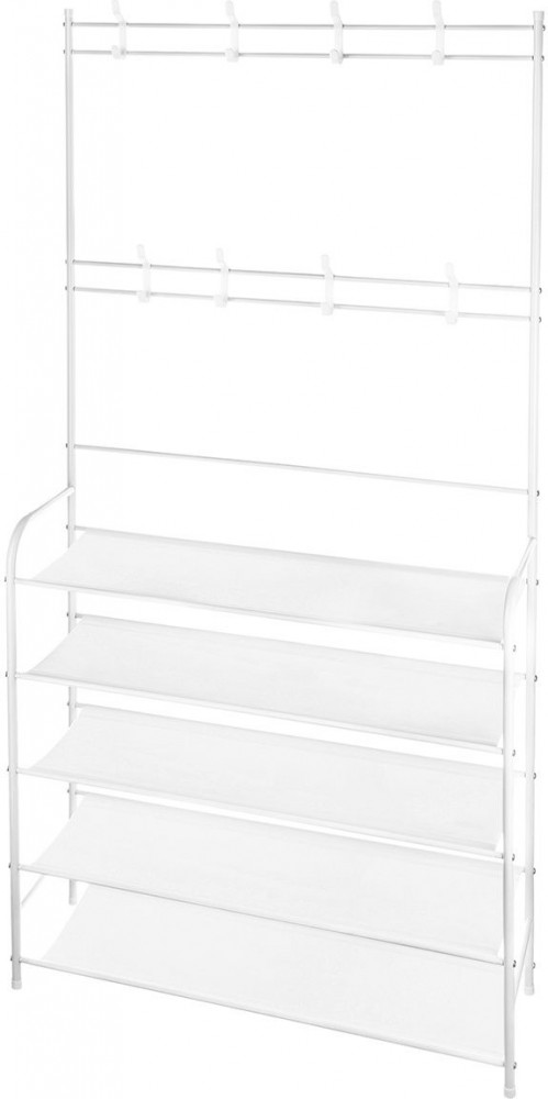 Вешалка напольная с полками | El Casa