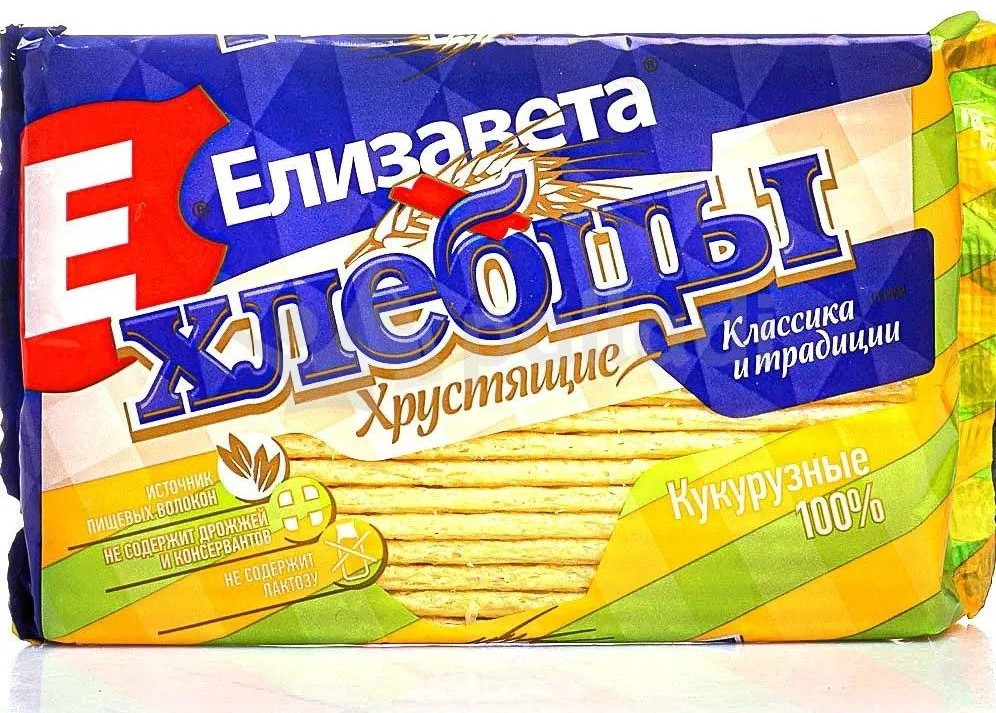 Хлебцы хрустящие кукурузные | Елизавета+
