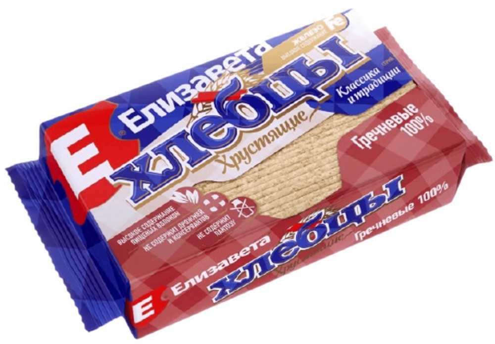 Хлебцы хрустящие гречневые | Елизавета+