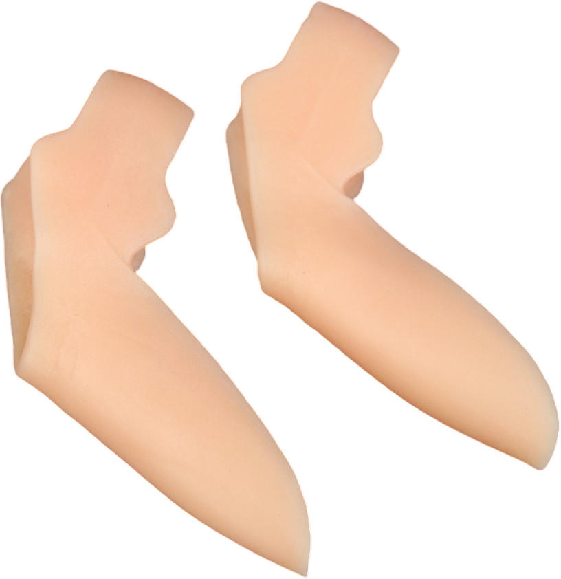 Корректоры-разделители с накладкой на косточку большого пальца | ONLITOP