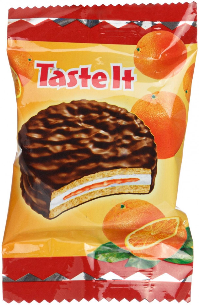 Печенье в шоколадной глазури апельсиновое «Taste It» | Shirin Asal