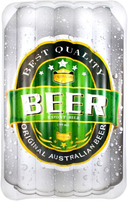 Матрас для плавания надувной «Банка пива» | Digo