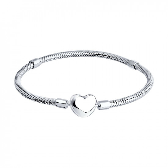 Браслет для шармов из серебра