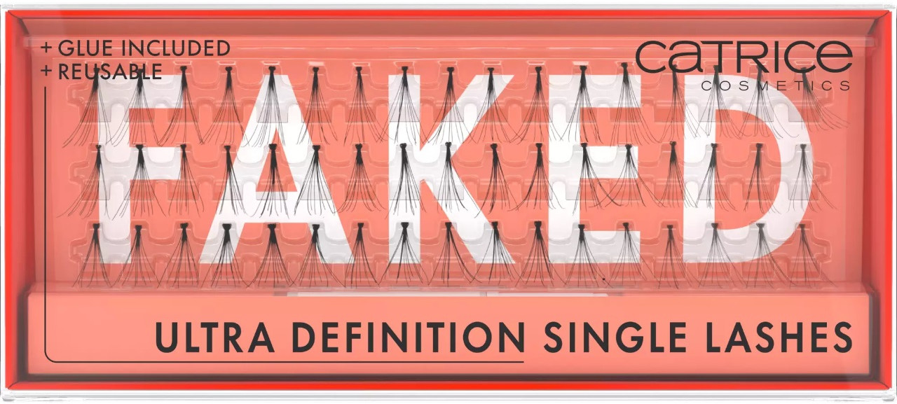 Ресницы накладные «Ultra Definition Single» | Faked | Catrice