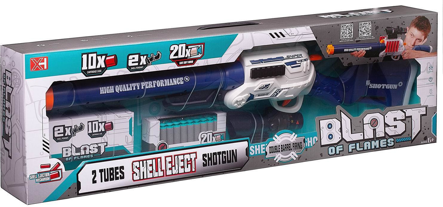 Бластер с мягкими пулями | Junfa Toys