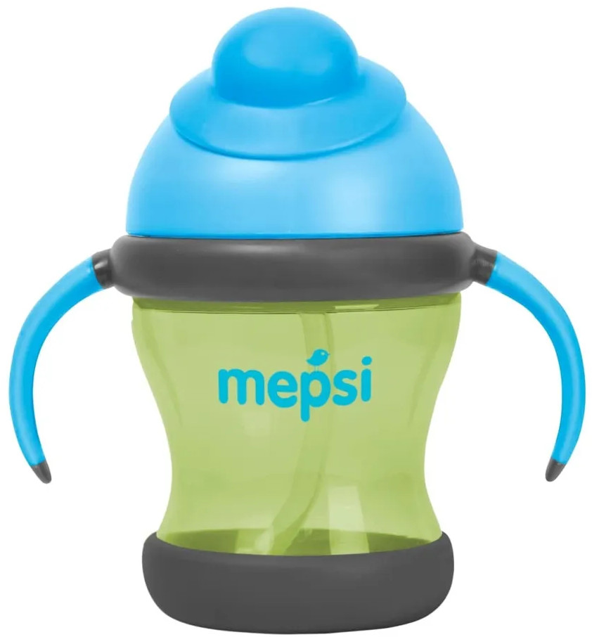 Поильник-непроливайка с трубочкой и ручками | Mepsi