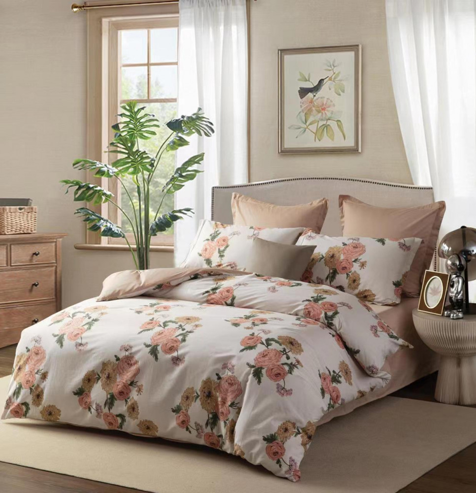 Комплект постельного белья | Сатин печатный | Сайлид-текстиль