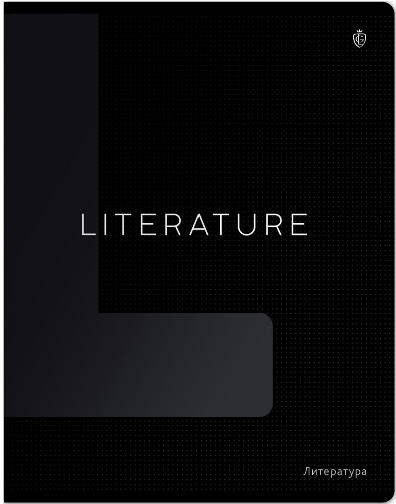 Тетрадь предметная «Литература» | Сolor black | Greenwich Line
