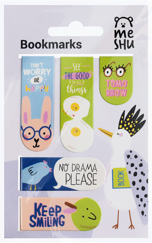 Набор закладок магнитных «Book time» | Meshu
