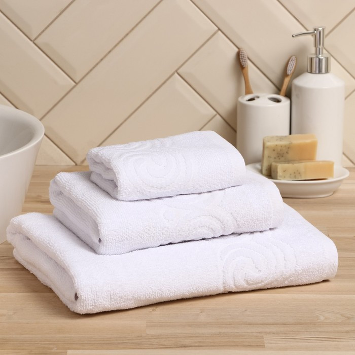 Полотенце махровое «Border» | Cotton Armenia | LoveLife