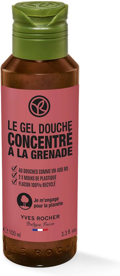Гель для душа в экоформате «Гранат» | Yves Rocher