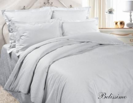 Комплект постельного белья «Belissimo» (евро, жаккард, 2 наволочки 70х70 и 2 наволочки 50х70 с ушками) | Verossa
