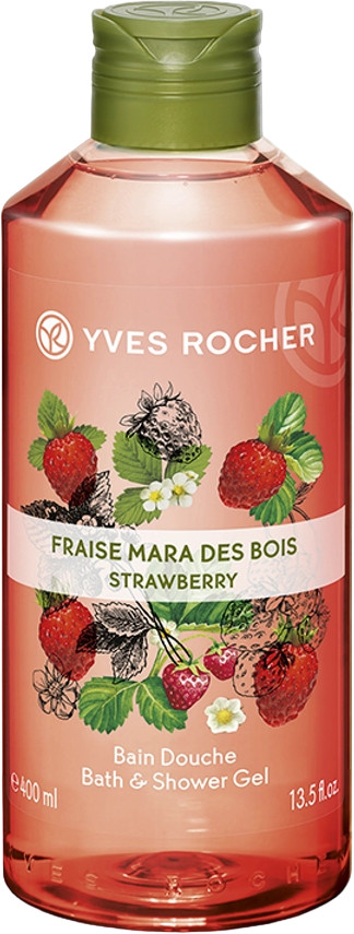 Гель для душа и ванны «Лесная земляника» | Yves Rocher