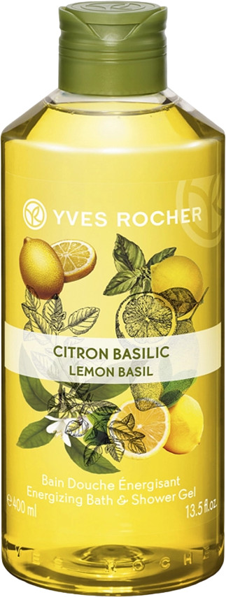 Гель для душа и ванны «Лимон и базилик» | Yves Rocher