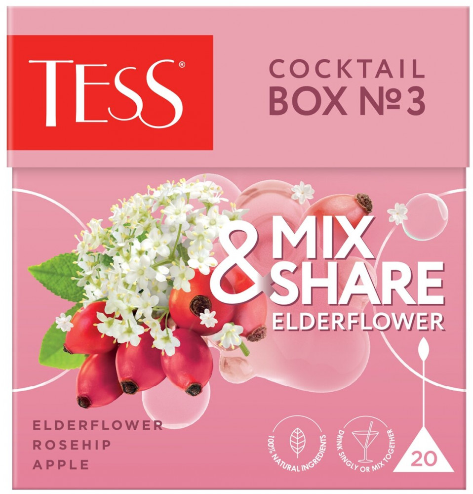 Чай «Cocktail Box № 3 Elderflower» | Mix&Share | Tess
