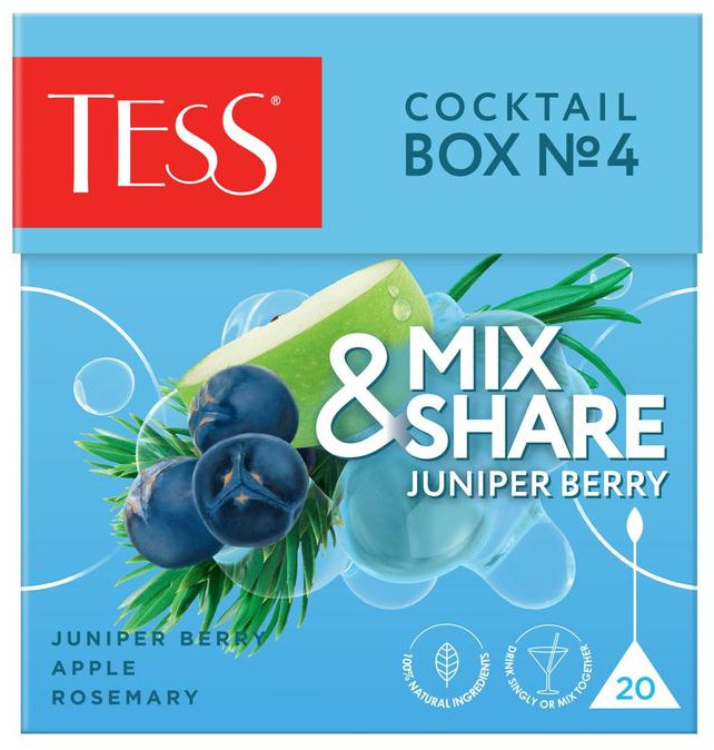 Чай «Cocktail Box № 4 Juniper Berry» | Mix&Share | Tess