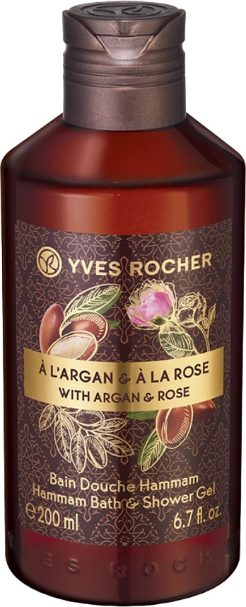 Гель для душа и ванны с арганией и розой «Традиции хаммама» | Традиции хаммама | Yves Rocher