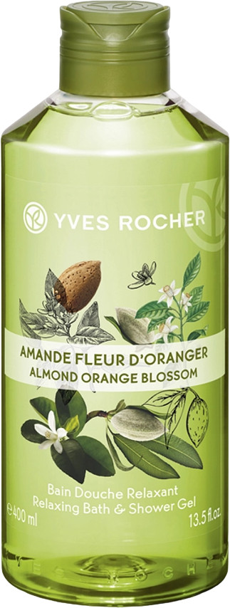 Гель для душа и ванны «Миндаль и флердоранж» | Yves Rocher