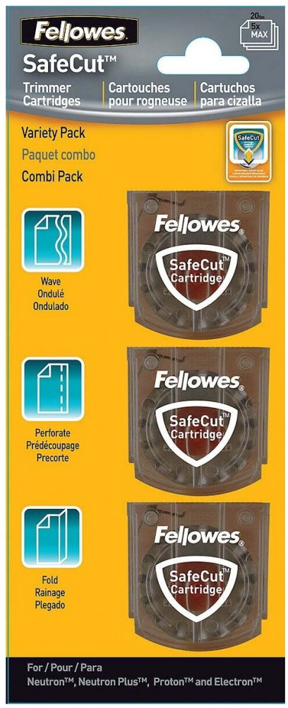 Набор картриджей для резака серии Electron, Neutron, Proton | Fellowes