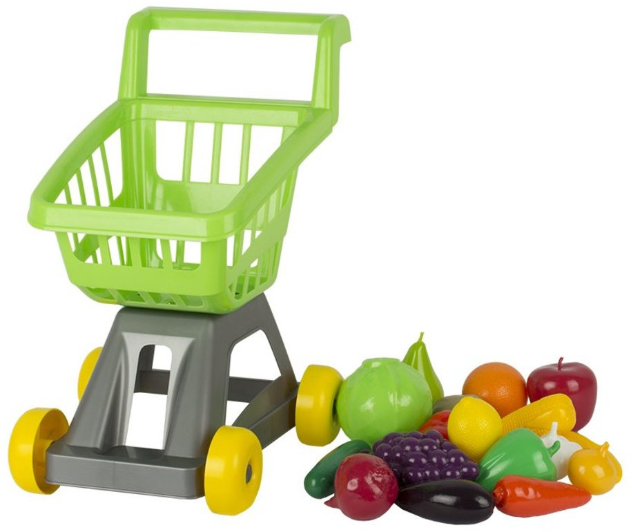 Тележка для маркета с набором продуктов | Спектр