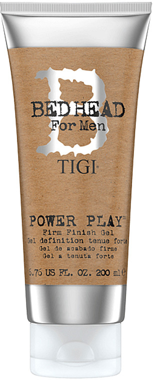 Гель для волос сильной фиксации «Power Play» | Bed Head for Men | Tigi
