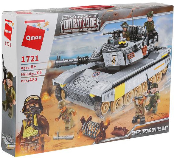 Конструктор «Военный танк» | Enlighten Brick