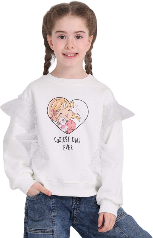 Свитшот для девочек | Взрослые дети | Апрель